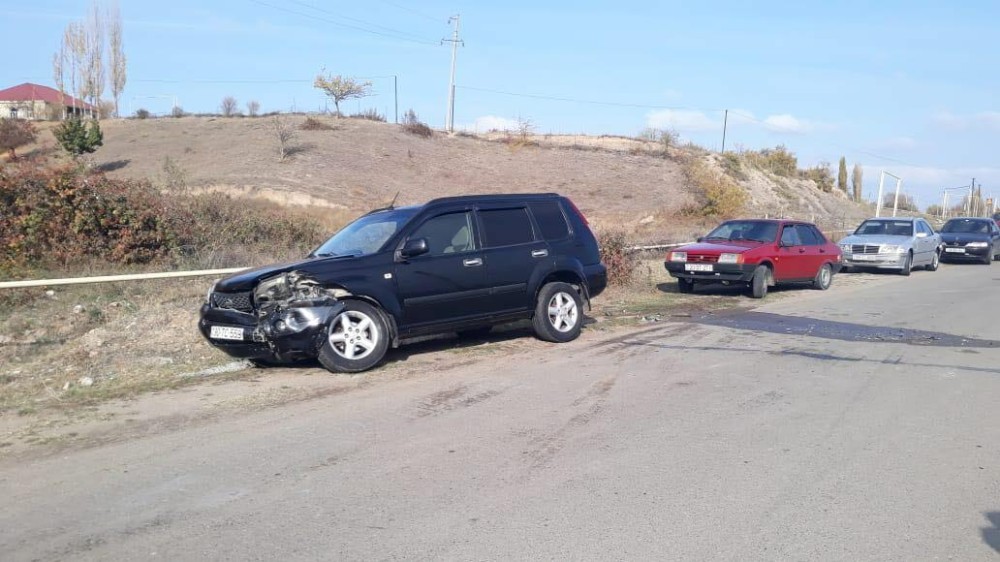 Tovuzda dəhşətli qəza:Xəsarət alan var - FOTO